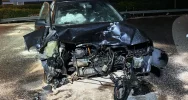 Wypadek podczas wyprzedzania. 21-latek trafił do szpitala - zdjęcie 2