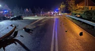 Wypadek podczas wyprzedzania. 21-latek trafił do szpitala - zdjęcie 3