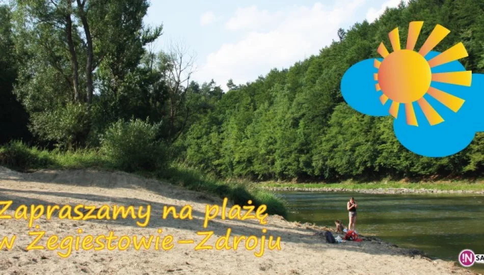 Miłośnicy Żegiestowa zbudowali plażę nad Popradem - zdjęcie 1