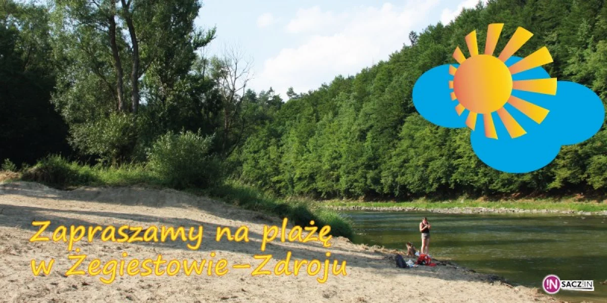 Miłośnicy Żegiestowa zbudowali plażę nad Popradem