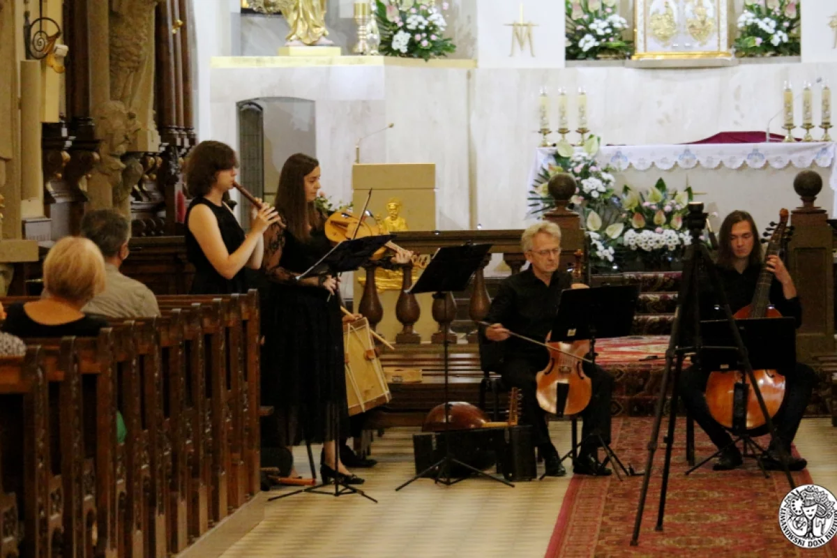 Koncert zespołu „Sabionetta” zakończył XXIII Letnie Koncerty Muzyki Organowej i Kameralnej