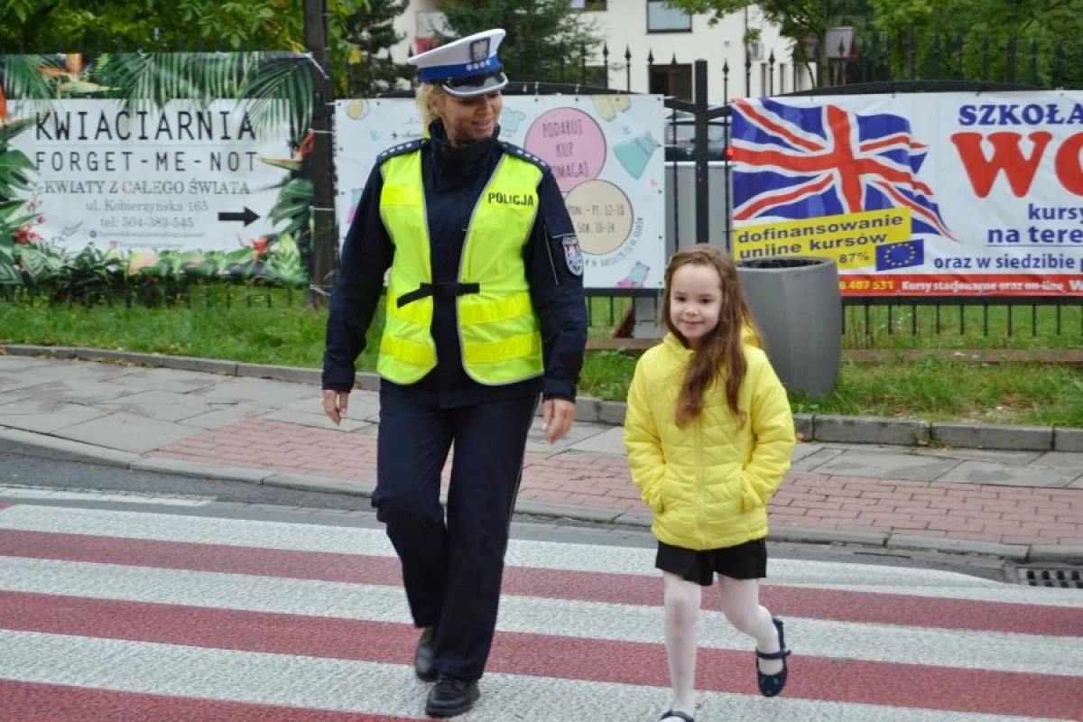 Policyjna akcja "Bezpieczna droga do szkoły"