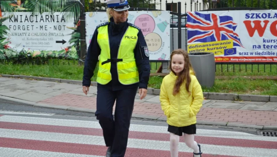 Policyjna akcja "Bezpieczna droga do szkoły" - zdjęcie 1