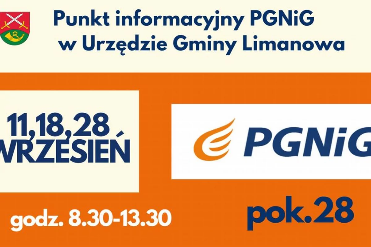 Najbliższe dyżury doradcy PGNiG - 11, 18 i 28 września