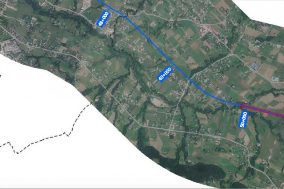 Podłęże - Piekiełko: wybrano wariant budowy nowej linii i opcję modernizacji istniejącej - zdjęcie 3