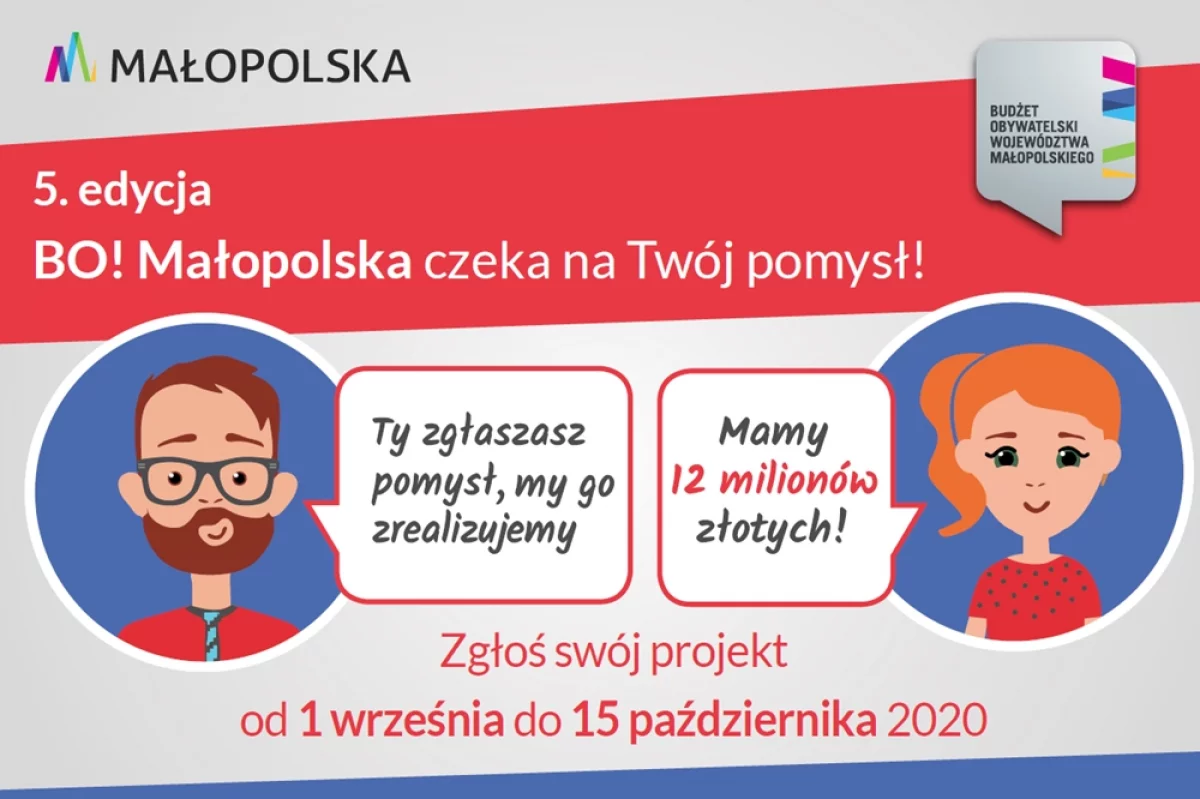 Trwa nabór zadań do budżetu obywatelskiego