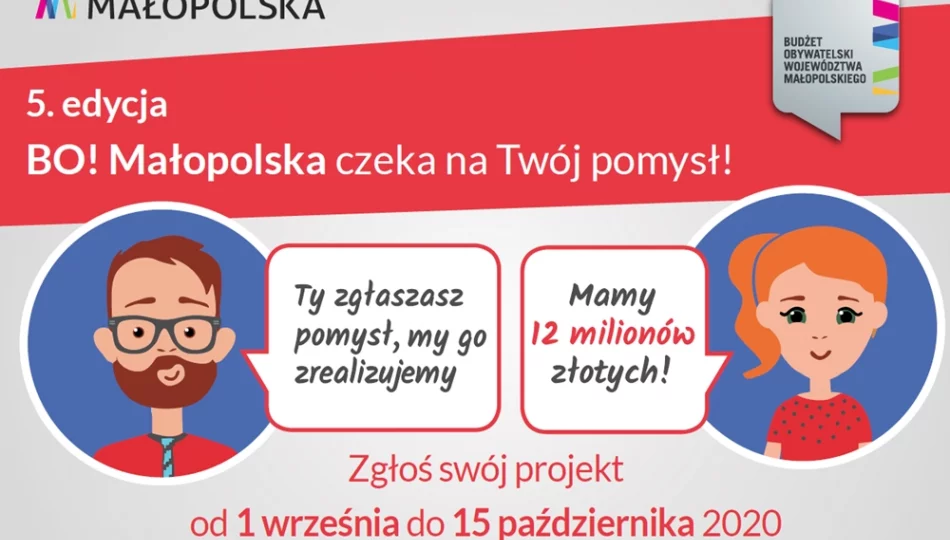 Trwa nabór zadań do budżetu obywatelskiego - zdjęcie 1