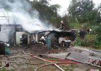 Powroźnik - płonęła stodoła. W środku były butle z gazem - zdjęcie główne