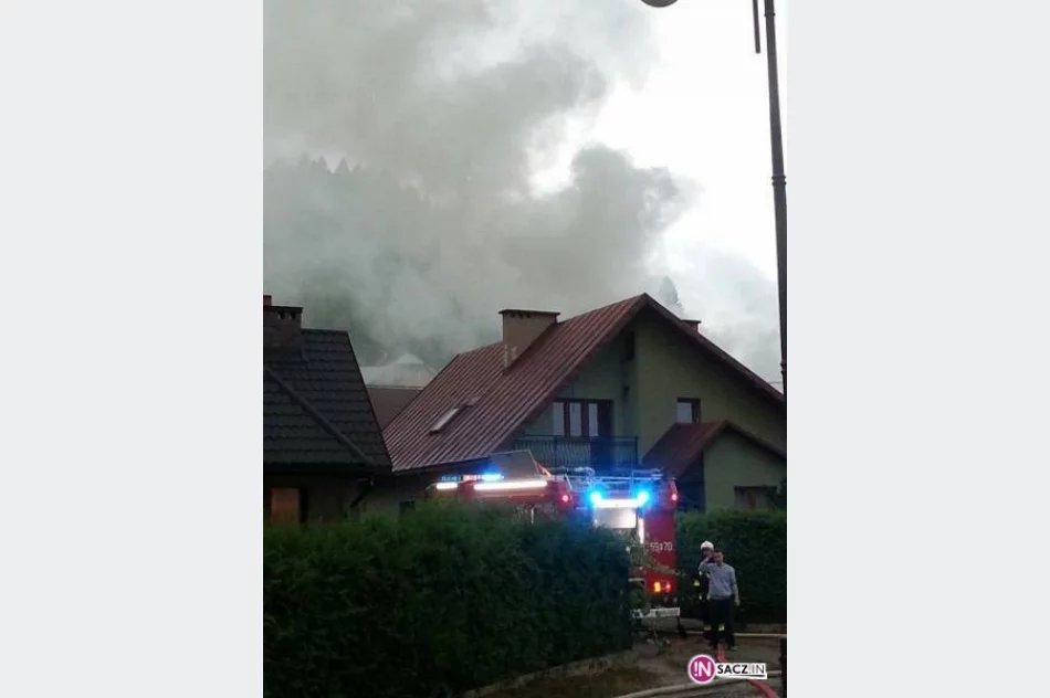 Powroźnik - płonęła stodoła. W środku były butle z gazem - zdjęcie 2