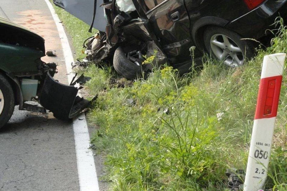 Muszyna – zderzenie dwóch samochodów osobowych - zdjęcie 4