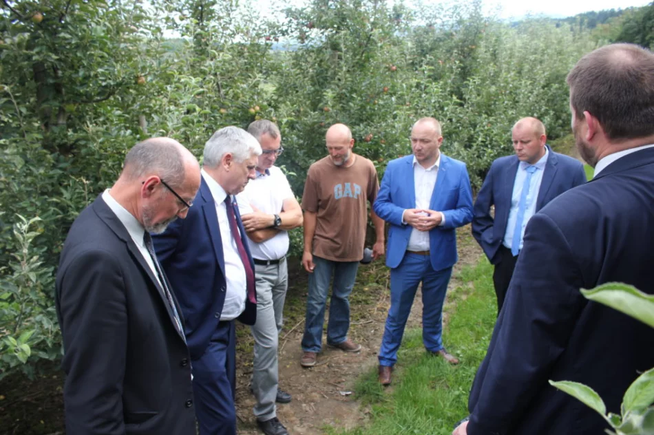 Wiceminister gościł na Limanowszczyźnie i rozmawiał z rolnikami - zdjęcie 4