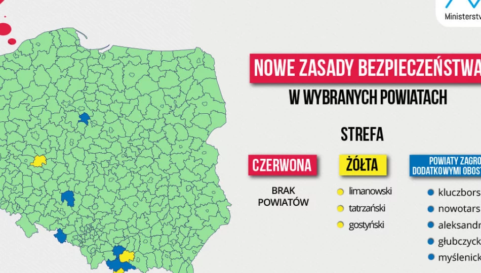 Powiat limanowski wychodzi z czerwonej strefy - zdjęcie 1