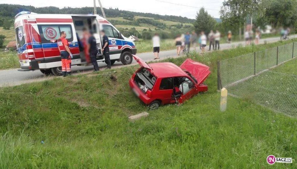 Powroźnik - zderzenie dwóch samochodów - zdjęcie 1