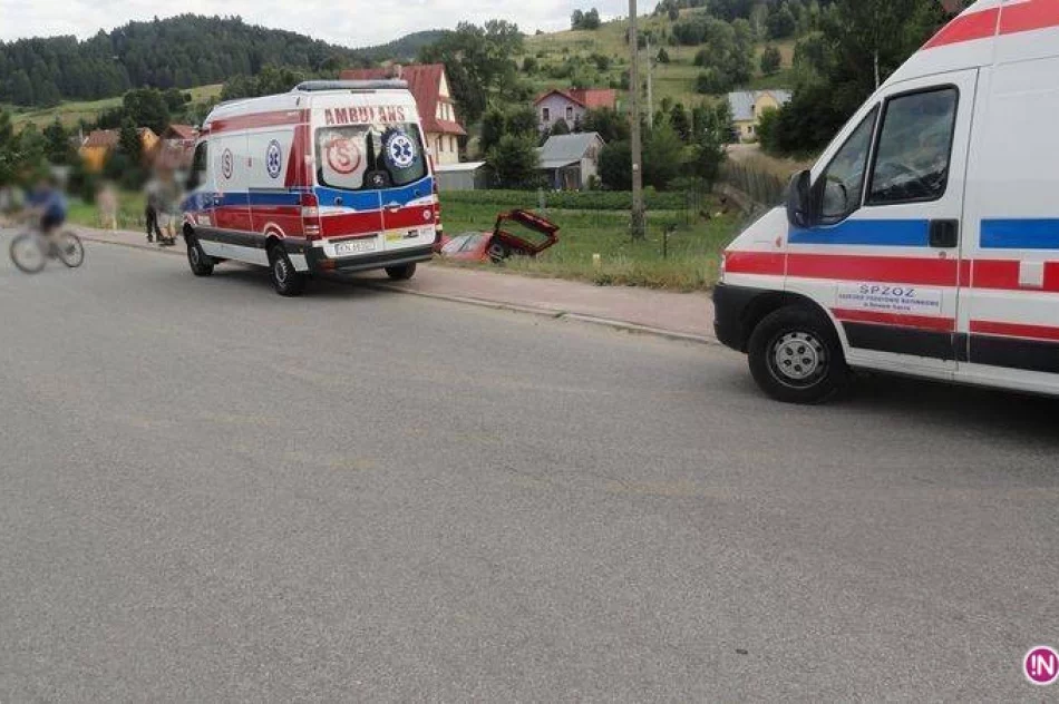 Powroźnik - zderzenie dwóch samochodów - zdjęcie 3