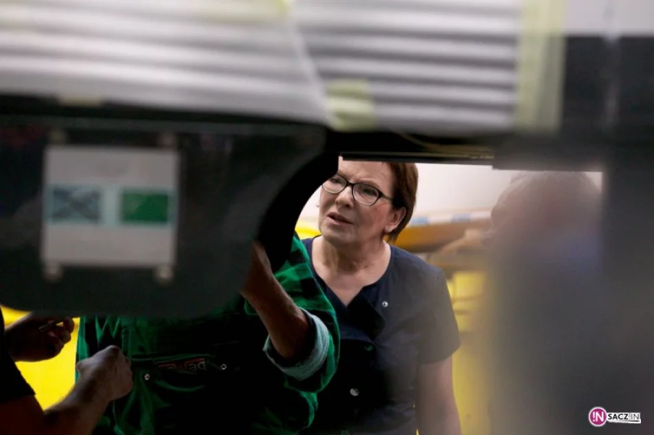 Ewa Kopacz: będzie droga Nowy Sącz - Brzesko, Piekiełko - Podłęże decyzja we wrześniu - zdjęcie 3