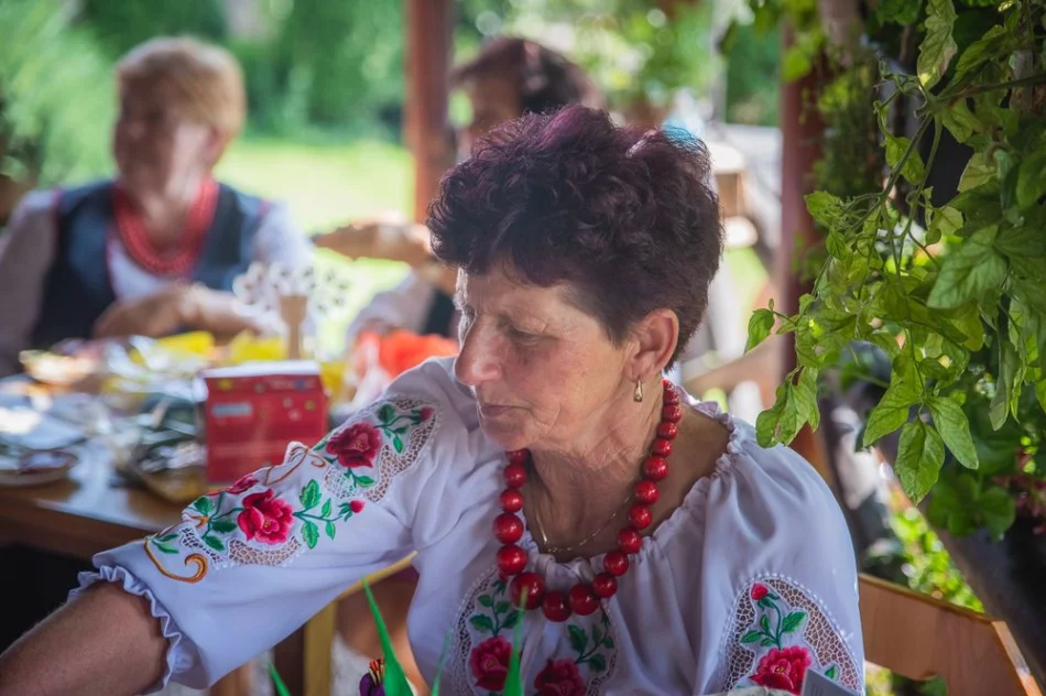 Rękodzielnicze spotkanie w Męcinie ze Stanisławą Oleksy - zdjęcie 10