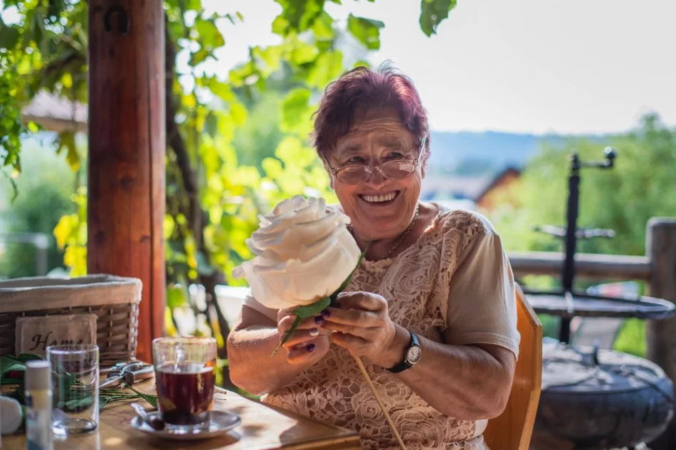 Rękodzielnicze spotkanie w Męcinie ze Stanisławą Oleksy - zdjęcie 16