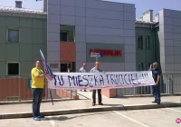 Pikietujących było dziewięciu, czekało na nich czterech policjantów - zdjęcie główne