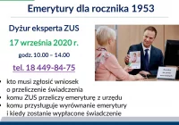 Możliwe korzystne przeliczenie emerytury - informacji udzieli ekspert ZUS podczas telefonicznego dyżuru - zdjęcie główne