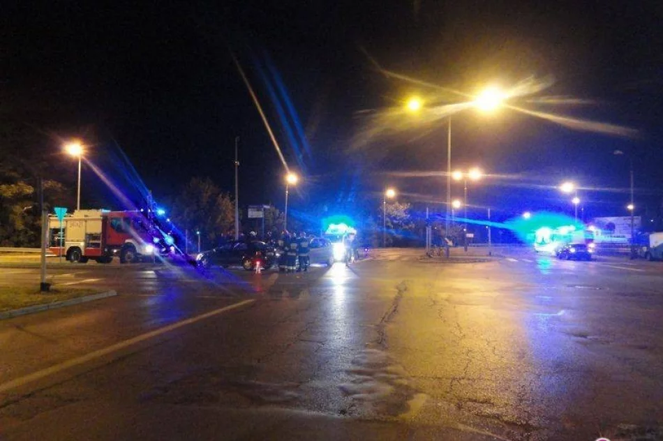 Dwie osoby ranne - wypadek na ul. Legionów - zdjęcie 3