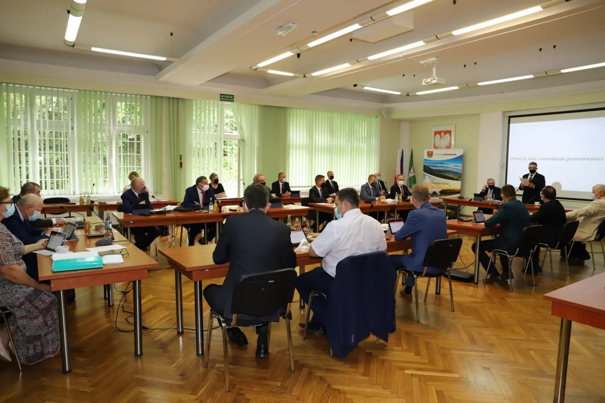 Zaproszenie na XV sesję Rady Gminy Limanowa w dniu 22 września