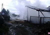 Myślec - spłonęła stodoła - zdjęcie główne