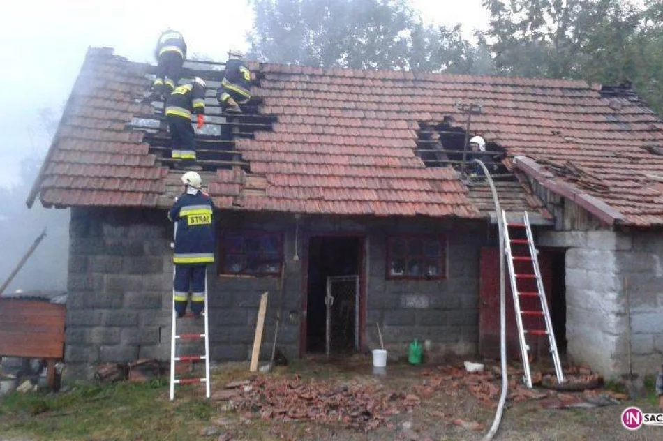 Myślec - spłonęła stodoła - zdjęcie 4