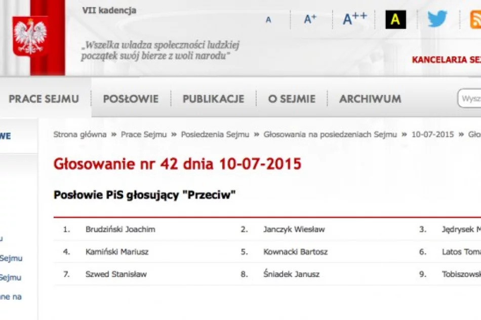 Poseł głosował przeciw rozstrzyganiu wątpliwości na korzyść podatnika. Jaki powód? - zdjęcie 3