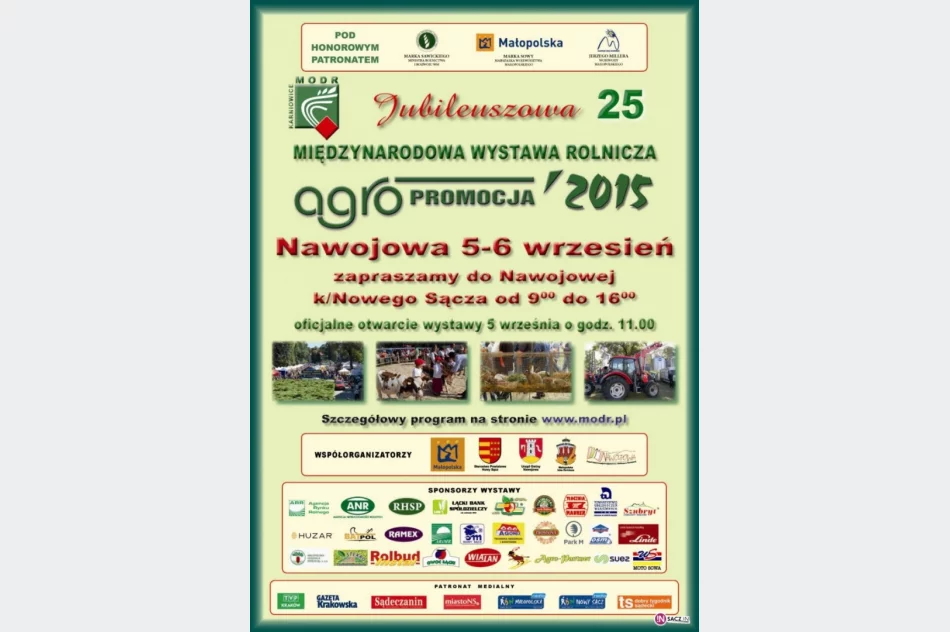 Jubileuszowa XXV Międzynarodowa Wystawa Rolnicza AGROPROMOCJA 2015 - zdjęcie 4