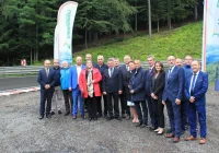 Oficjalnie odebrano powiatową drogę Limanowa – Kamienica w miejscowości Stara Wieś - zdjęcie główne