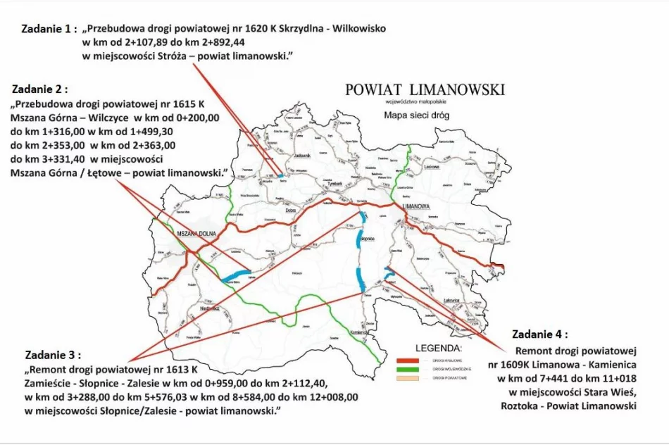 Oficjalnie odebrano powiatową drogę Limanowa – Kamienica w miejscowości Stara Wieś - zdjęcie 3