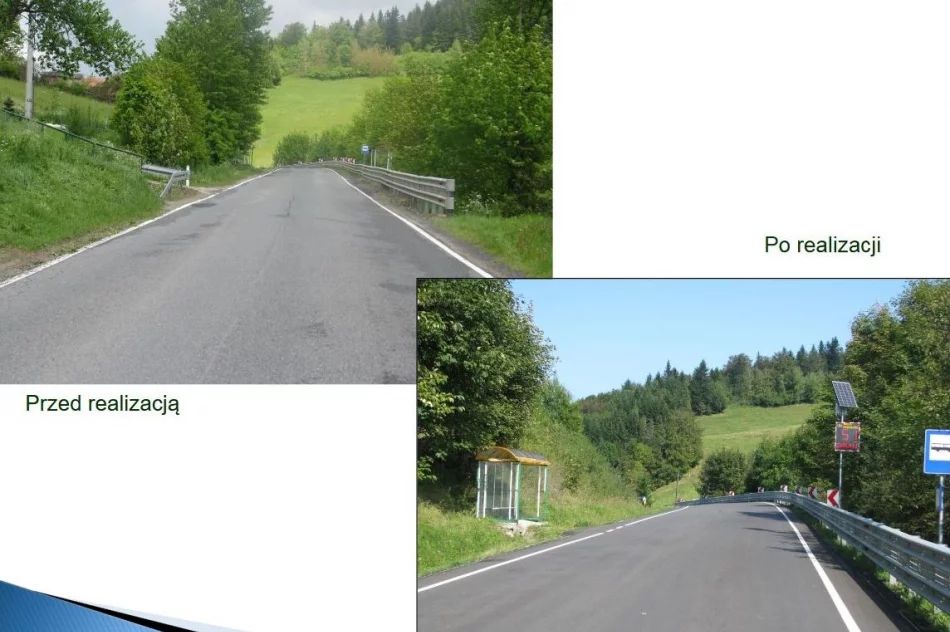 Oficjalnie odebrano powiatową drogę Limanowa – Kamienica w miejscowości Stara Wieś - zdjęcie 6