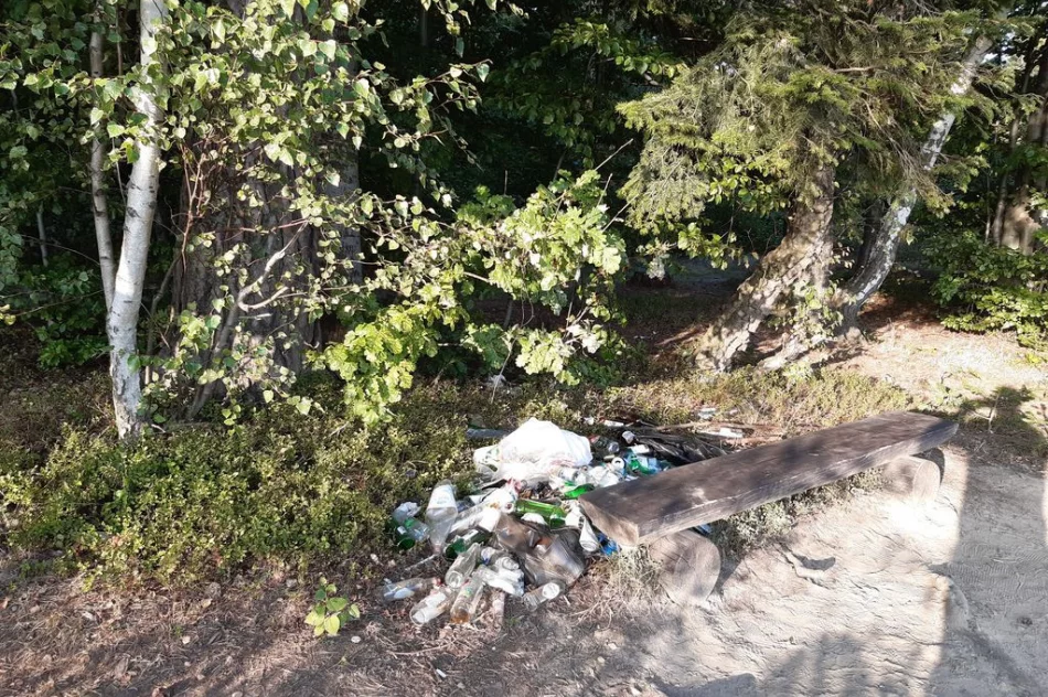 Młodzież z klas mundurowych wzięła udział w akcji sprzątania - zdjęcie 7