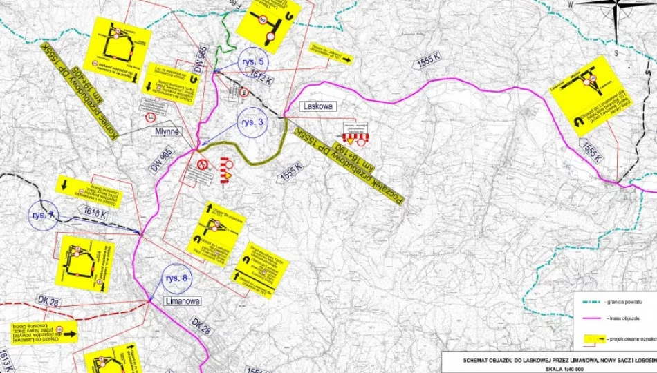 Od wtorku remont. Droga Młynne - Laskowa zostanie zamknięta - zdjęcie 1