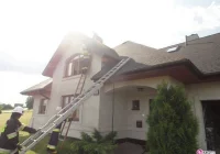 Zwarcie instalacji elektrycznej - palił się dom w Koniuszowej - zdjęcie główne