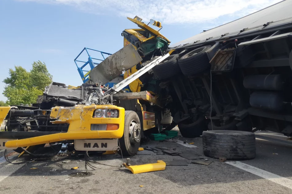 Kierowca z Limanowszczyzny ucierpiał w wypadku na czeskiej autostradzie - zdjęcie 2