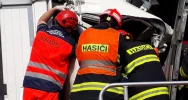 Kierowca z Limanowszczyzny ucierpiał w wypadku na czeskiej autostradzie - zdjęcie 3