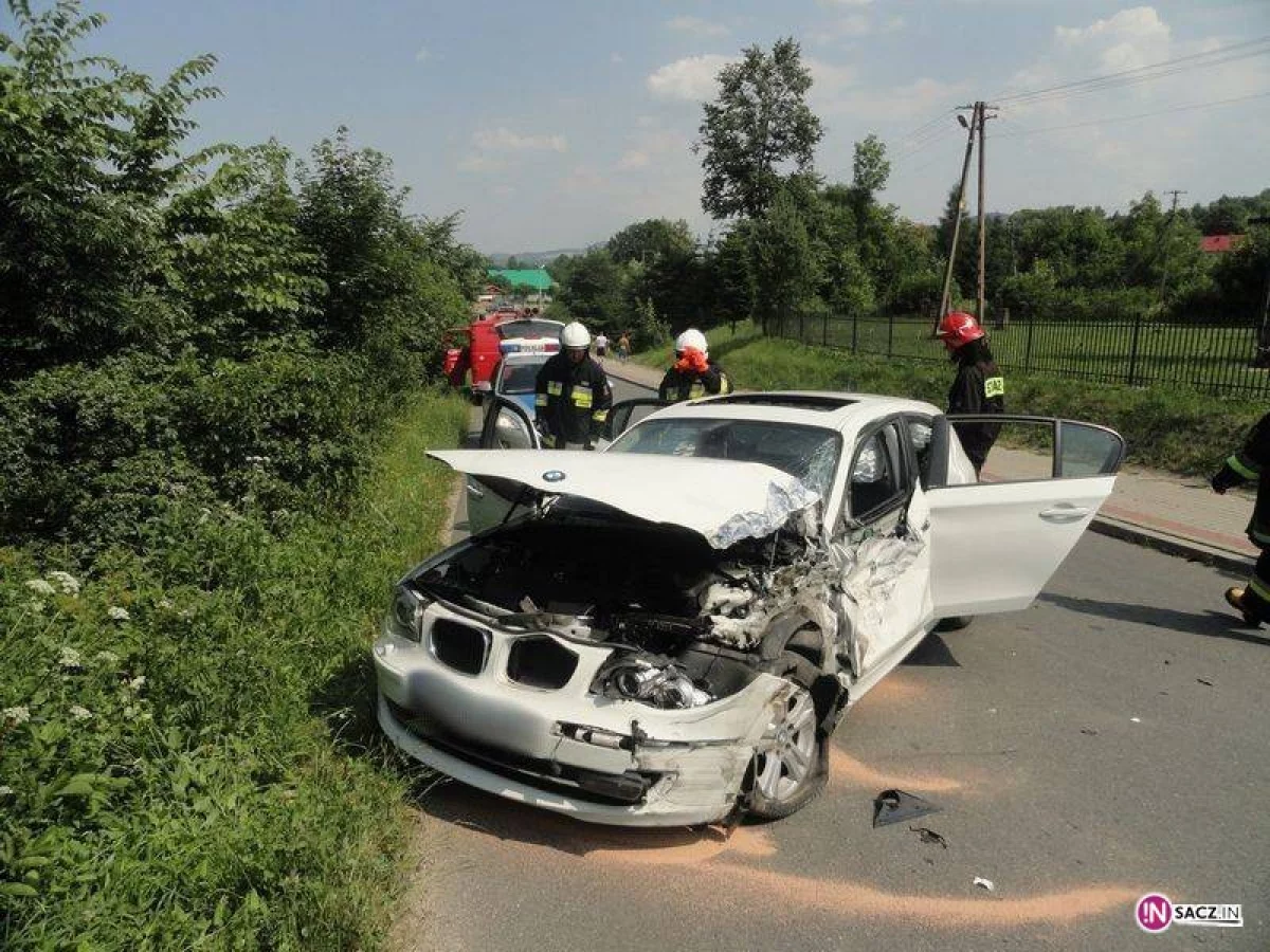 Bilans z poniedziałku - osiem osób rannych, w tym jedno dziecko