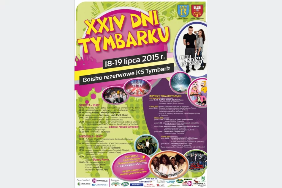 Liber i Natalia Szroeder na Dniach Tymbarku 2015 - zdjęcie 2