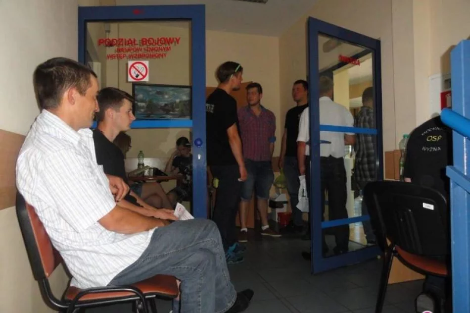 Znowu polała się krew przez strażaków - zdjęcie 3