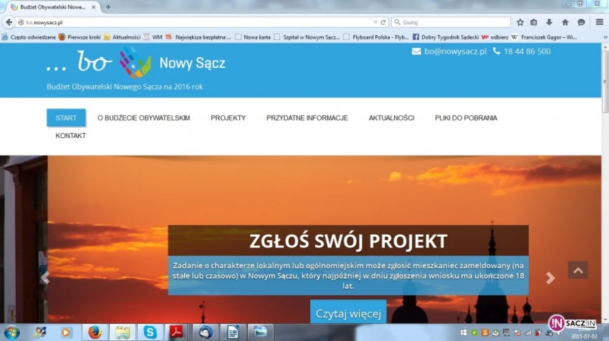 Prezydent Nowak daje dwa miliony do dyspozycji sądeczan