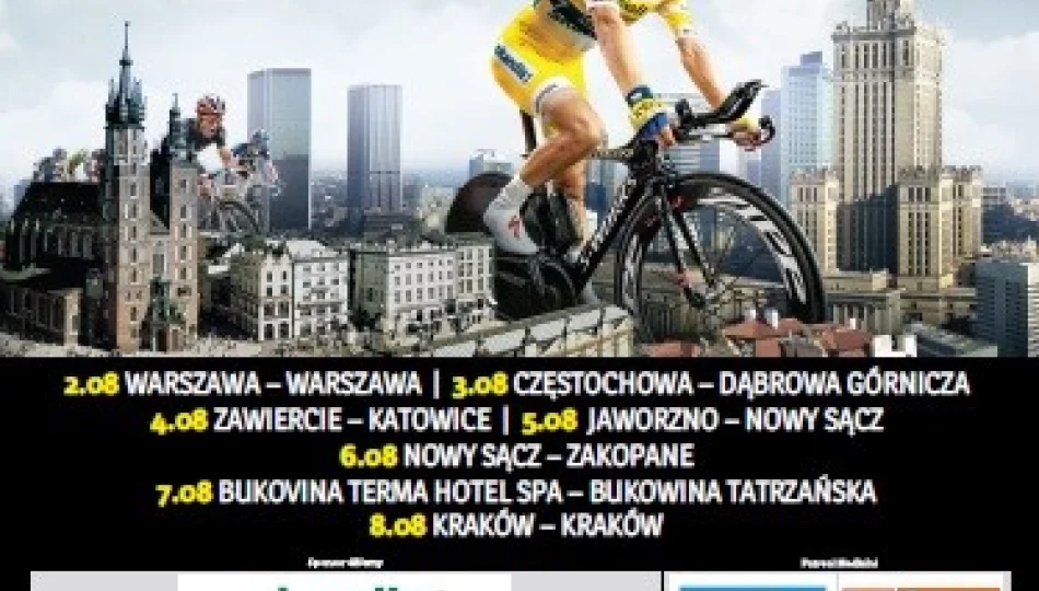 Nowy Sącz na trasie Tour de Pologne - zdjęcie 1