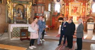 Wizytowali zabytkowe kościoły, w których prowadzone są prace dzięki dotacjom - zdjęcie 4