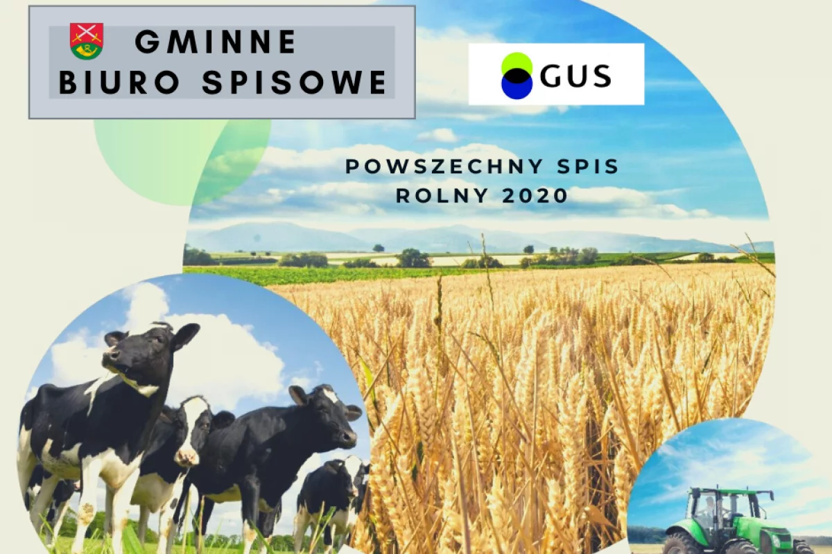 Powszechny Spis Rolny 2020 - Gminne Biuro Spisowe w Urzędzie Gminy Limanowa