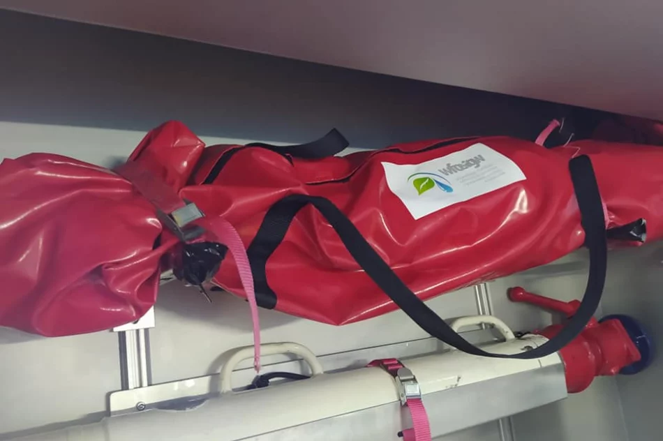 Sprzęt ratowniczo-gaśniczy dla OSP Nowe Rybie w ramach Programu BEZPIECZNY STRAŻAK - zdjęcie 2