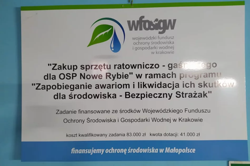 Sprzęt ratowniczo-gaśniczy dla OSP Nowe Rybie w ramach Programu BEZPIECZNY STRAŻAK - zdjęcie 5