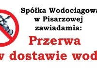 Uwaga - w czwartek 8 października przerwa w dostawie wody dla mieszkańców Pisarzowej ! - zdjęcie główne