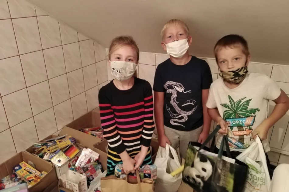 Zbierali przybory dla ubogich dzieci z Kresów - zdjęcie 6