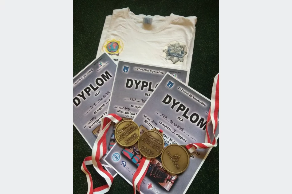 Kolejny sportowy sukces policjantki z Limanowszczyzny - zdjęcie 2