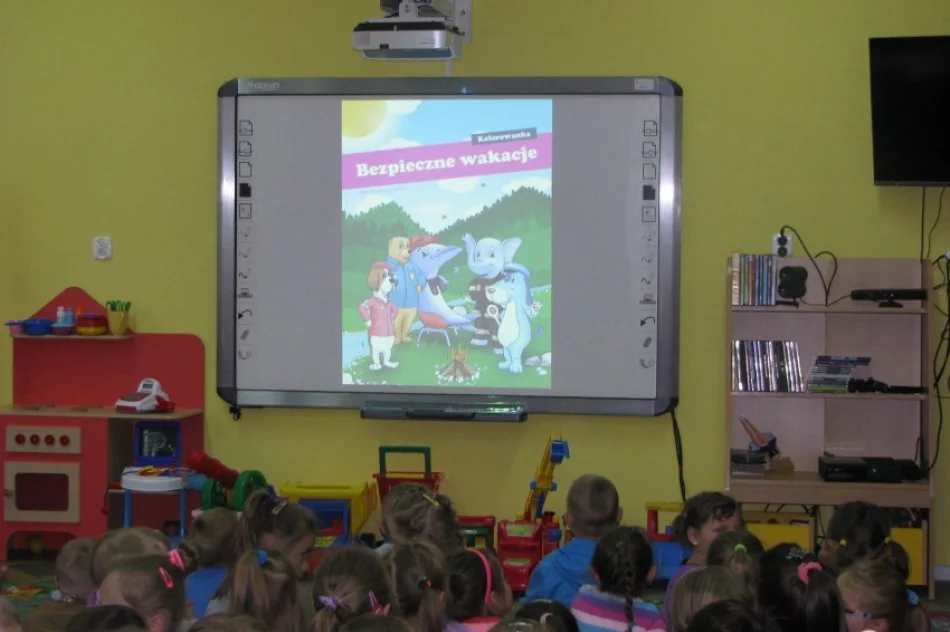 Zespół Szkół w Koniuszowej bierze udział w ogólnopolskiej akcji 'Bezpieczne wakacje' - zdjęcie 3
